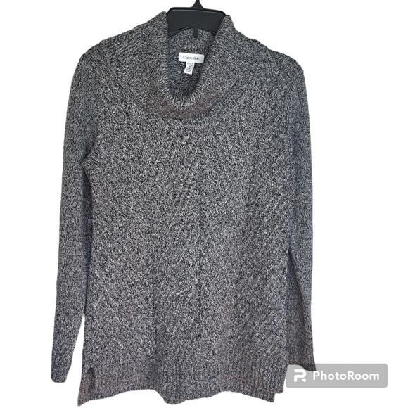 Calvin Klein Women’s Cowl Neck Pullover Sweater Size S Casual Tops - Picture 1 of 8